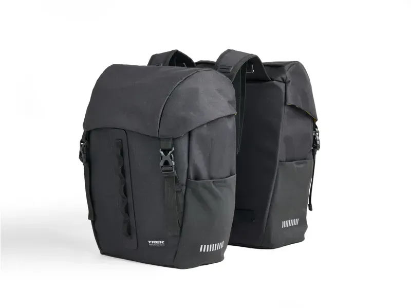 Trek Double 17l Pannier Bags in Black