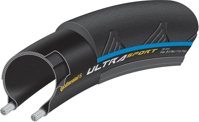 Continental Ultra Sport II 700C Tyre-1
