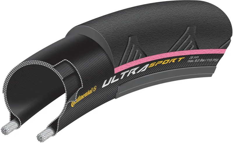 Continental Ultra Sport II 700C Tyre-4
