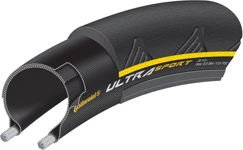 Continental Ultra Sport II 700C Tyre-6