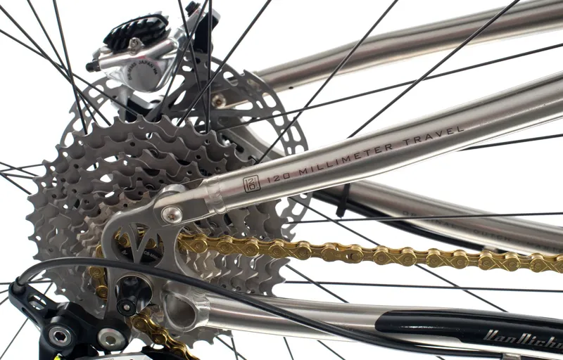 Van Nicholas Valkyr 650B Full Suspension Titanium Mountain Bike Frame-1