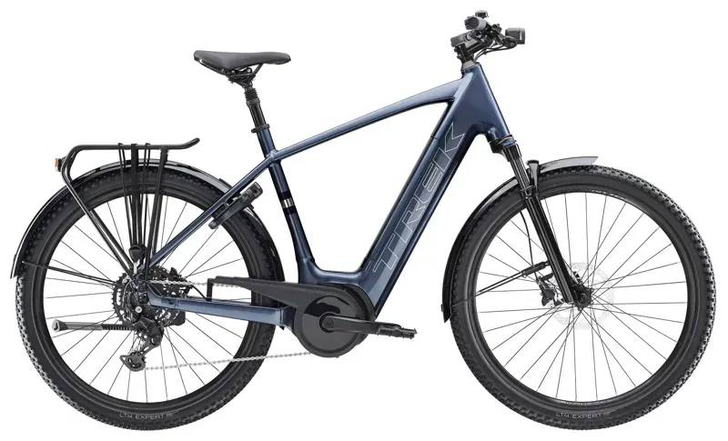 Trek Verve+ 4 400WH E-Hybrid Bike in Galactic Grey