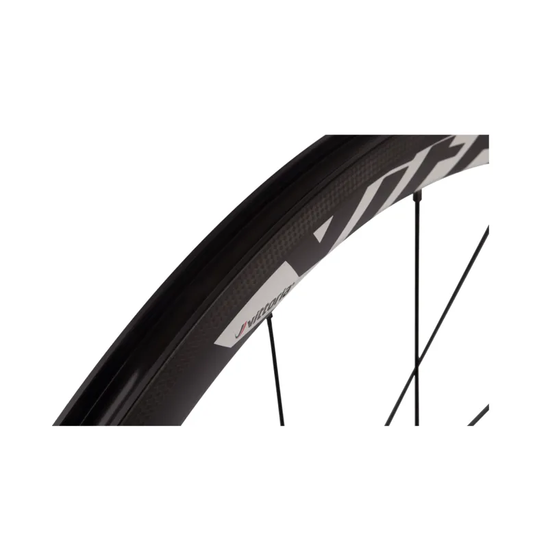 Vittoria Elusion Carbon 30 Clincher Disc Brake Wheelset in Black-4