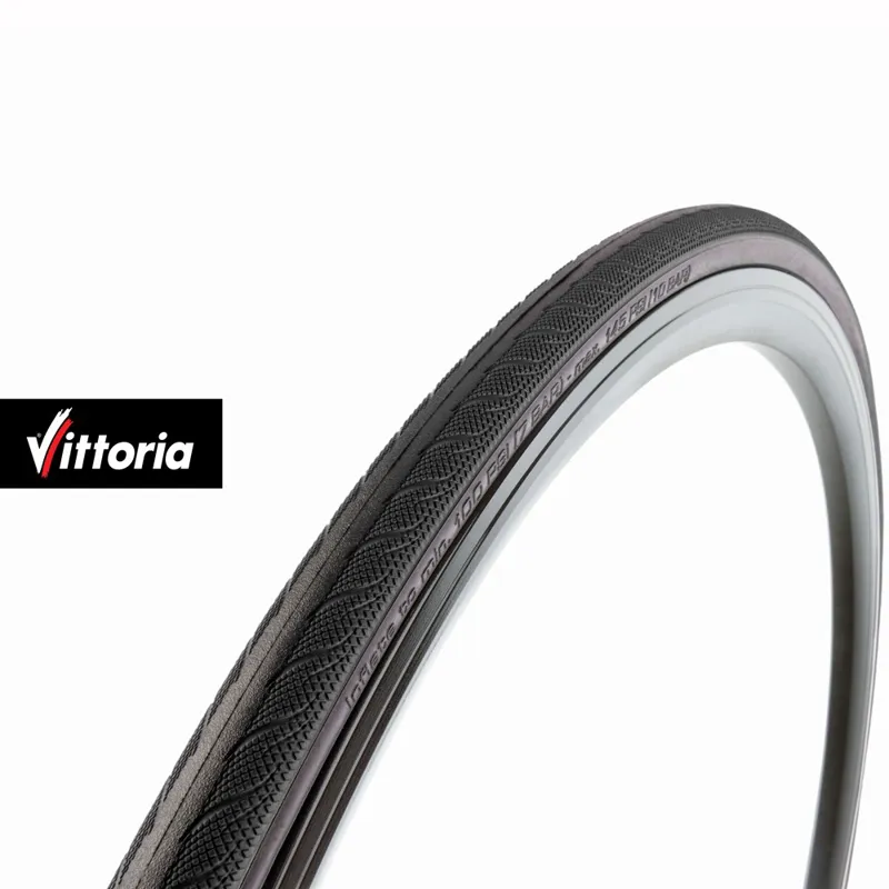 Vittoria Rubino 28-622 / 700x28c rigid full black 345g