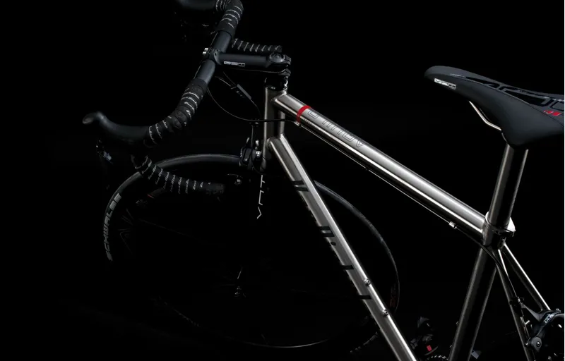 Van Nicholas Aquilo Red 11 Speed Titanium Road Bike-3