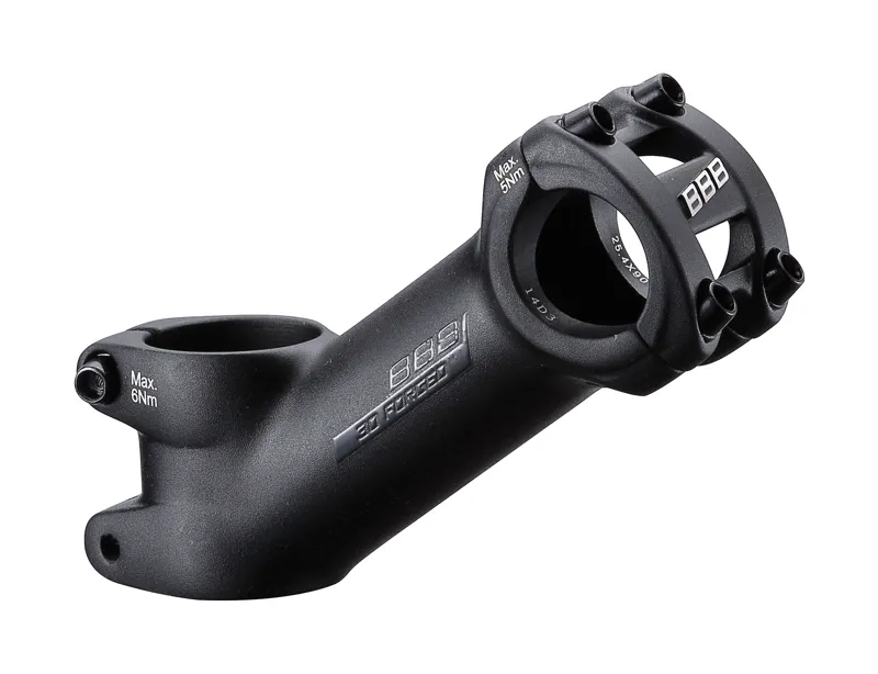 BBB HighRise MTB Stem 25.4mm Black