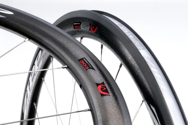 ZIPP 303 Firecrest Carbon Clincher Rear Wheel Beyond Black SRAM/ Shimano-1