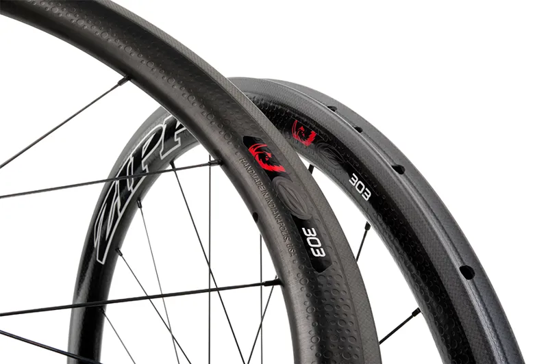 Zipp 303 Firecrest Tubular Rear Wheel 24 spokes 10/11 Speed (Campagnolo) Black Decal-2