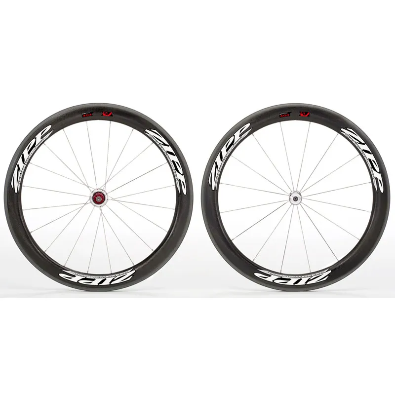 ZIPP 404 Carbon/ Aluminum Clincher Front Wheel Black Hub 2012