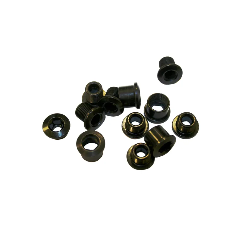 Truvativ 4-Arm Rock Guard Double Chainring Bolt Kit in Black