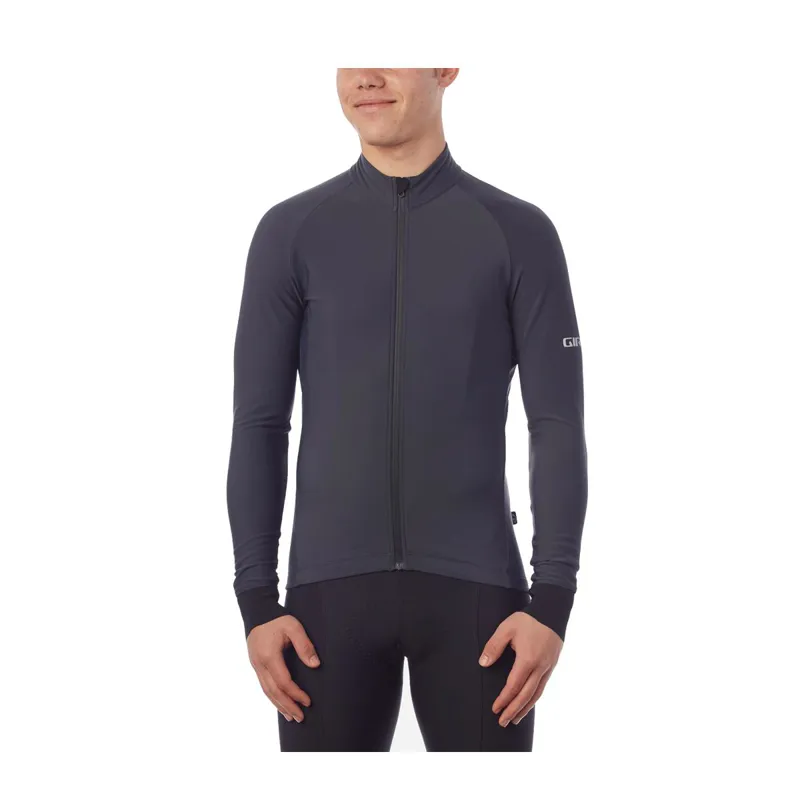 Giro Large Chrono Long Sleeve Thermal Jersey In Grey